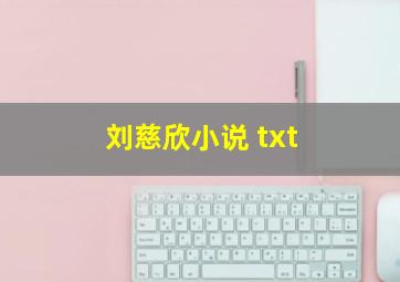 刘慈欣小说 txt